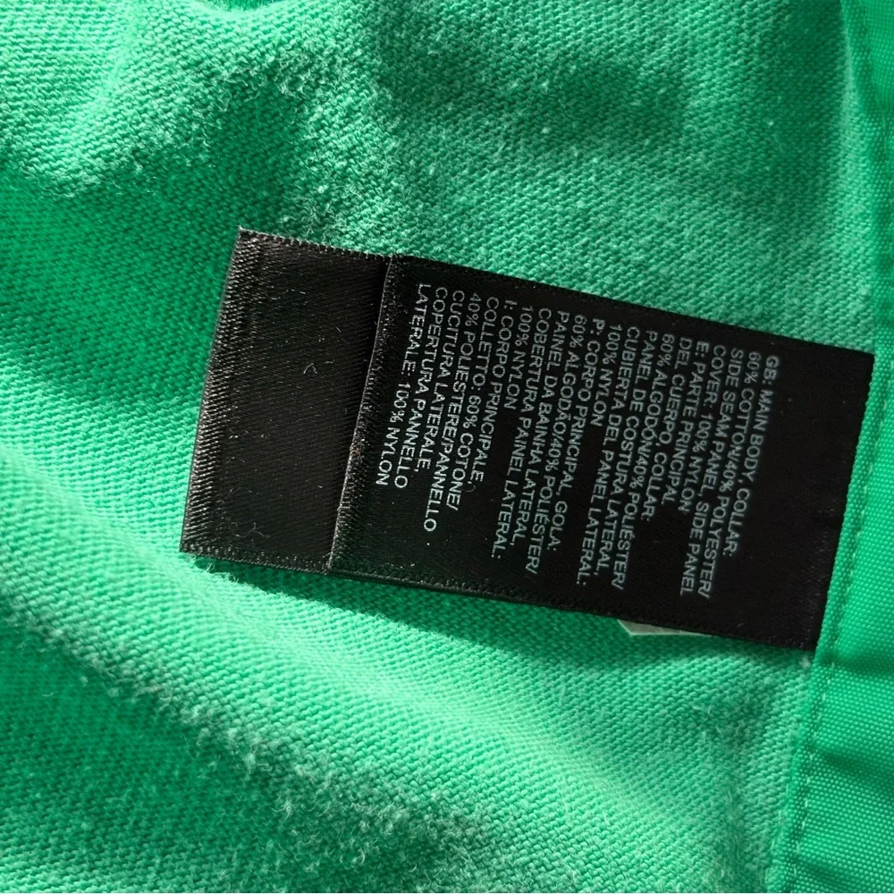 THE NORTH FACE x SACAI sz XS Green Short Sleeve Tshirt Size Zippers - Picture 9 of 11